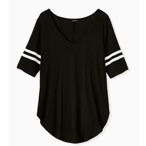 Torrid - FOOTBALL FAVORITE TUNIC TEE
